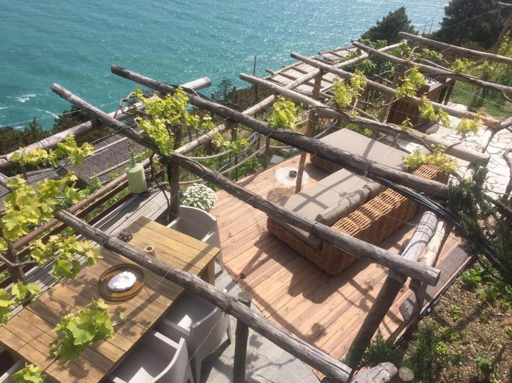 Villa Refuge Uwabio Organic Vineyard Cinqueterre Riomaggiore Exterior foto