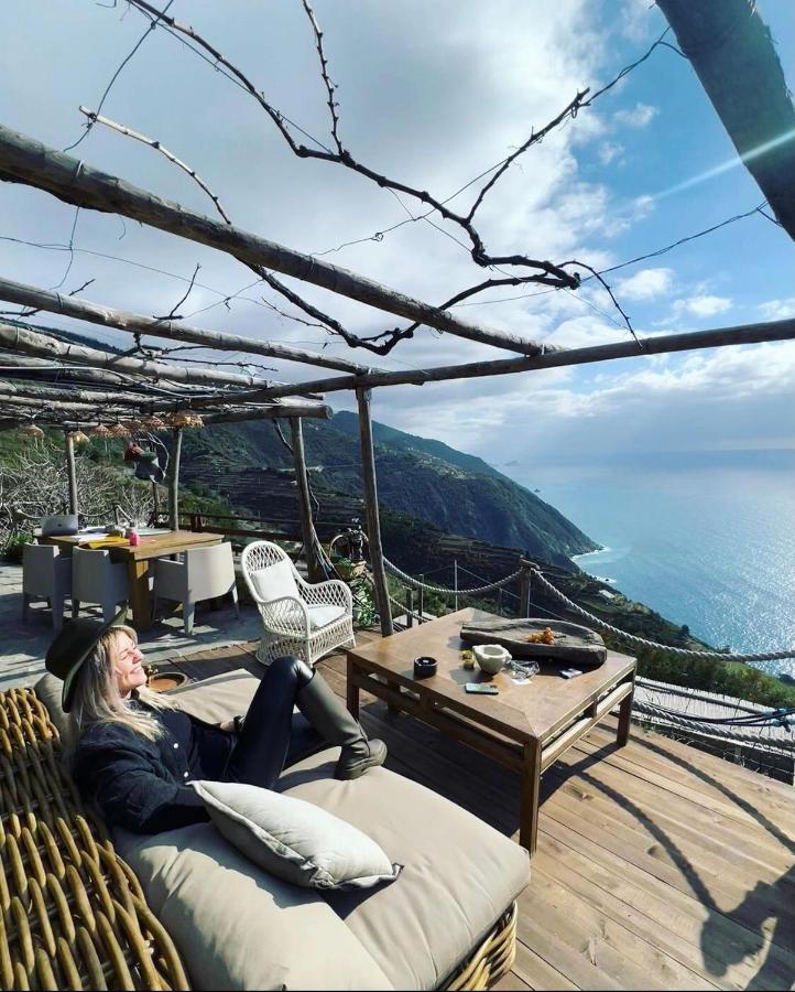 Villa Refuge Uwabio Organic Vineyard Cinqueterre Riomaggiore Exterior foto