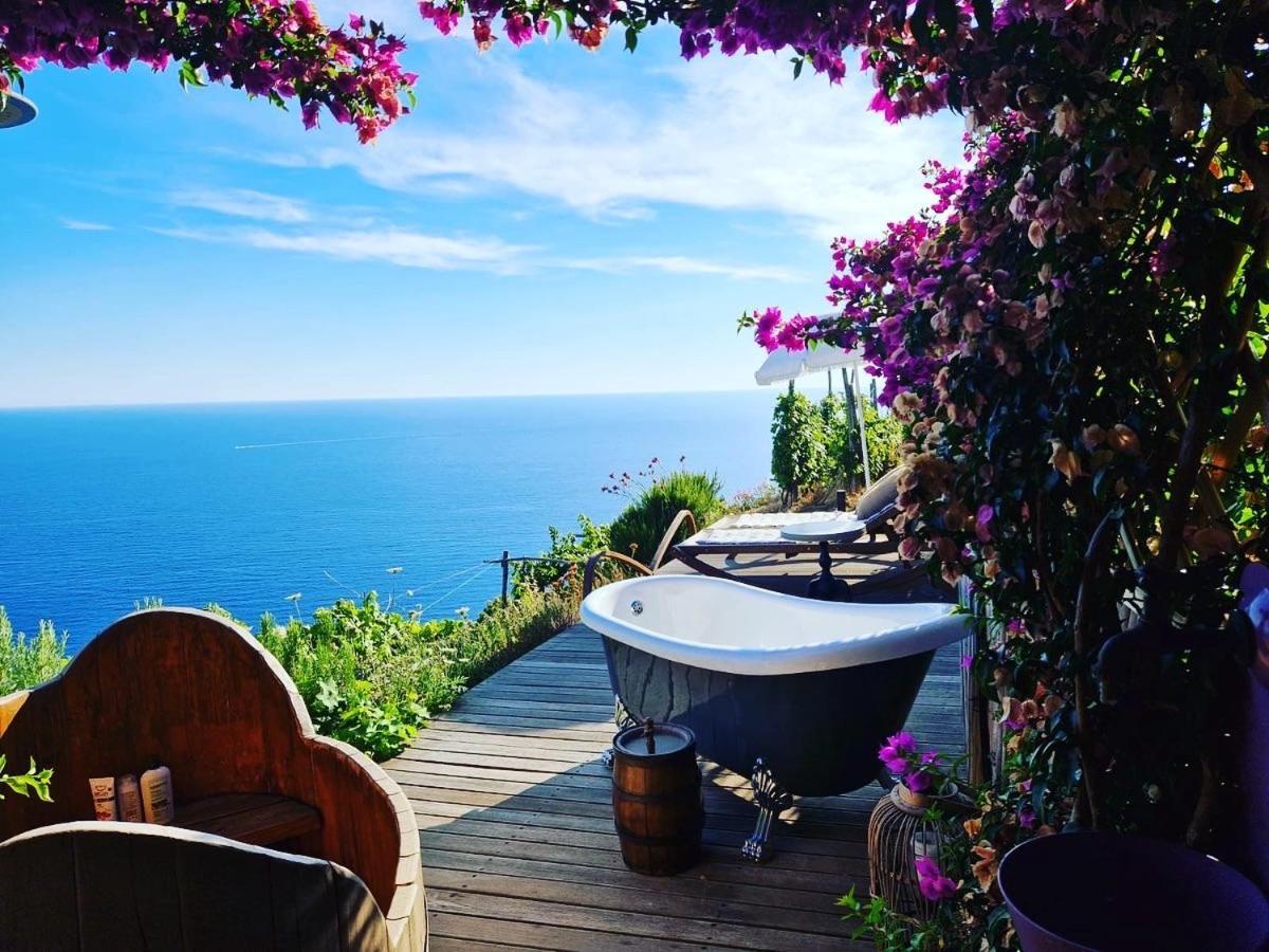 Villa Refuge Uwabio Organic Vineyard Cinqueterre Riomaggiore Exterior foto