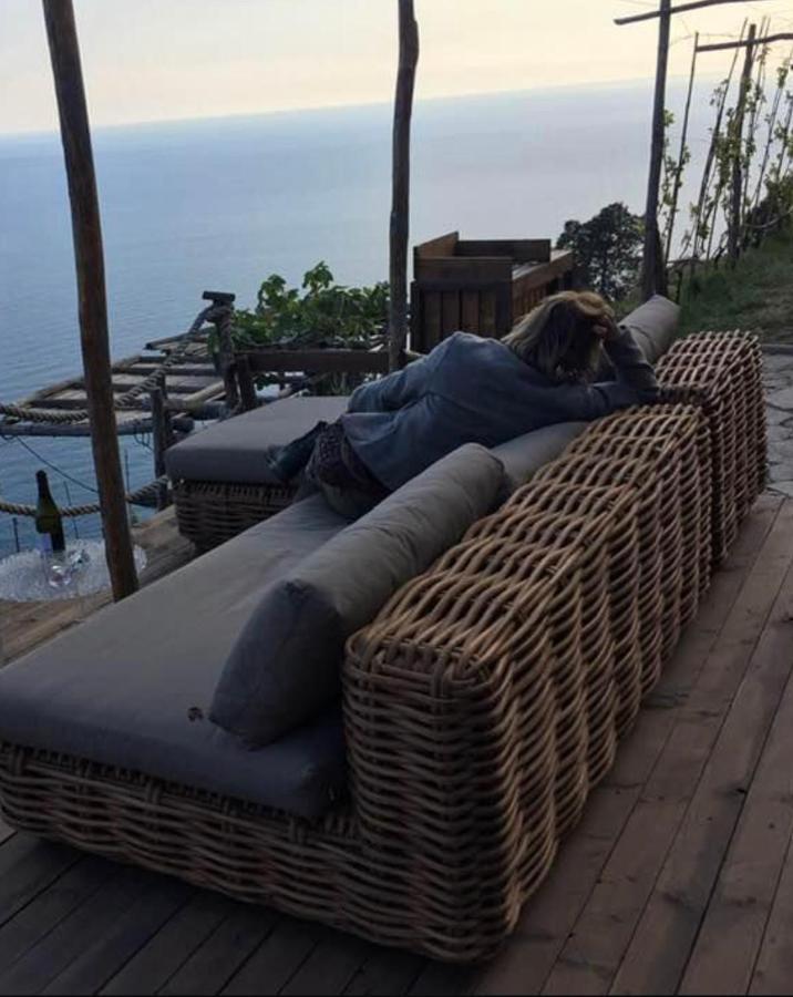 Villa Refuge Uwabio Organic Vineyard Cinqueterre Riomaggiore Exterior foto